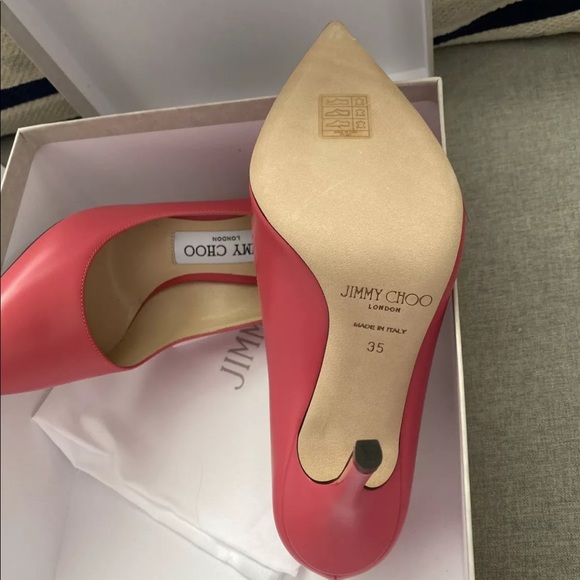 Jimmy Choo Love 100 bubble Pink NWT 35 - Picture 11 of 12